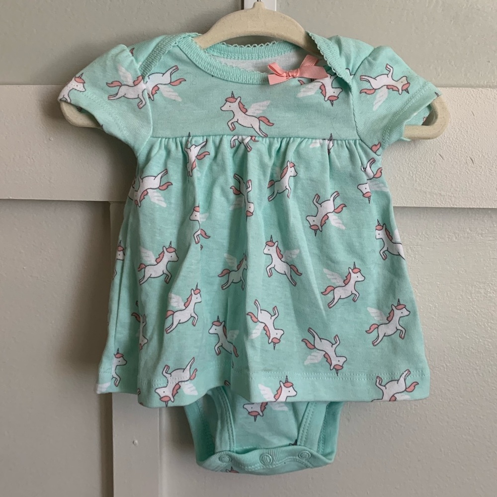 Unicorn Onesie & Matching Headband